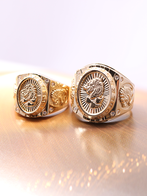 14K 18K 노블 용반지 [소][대]