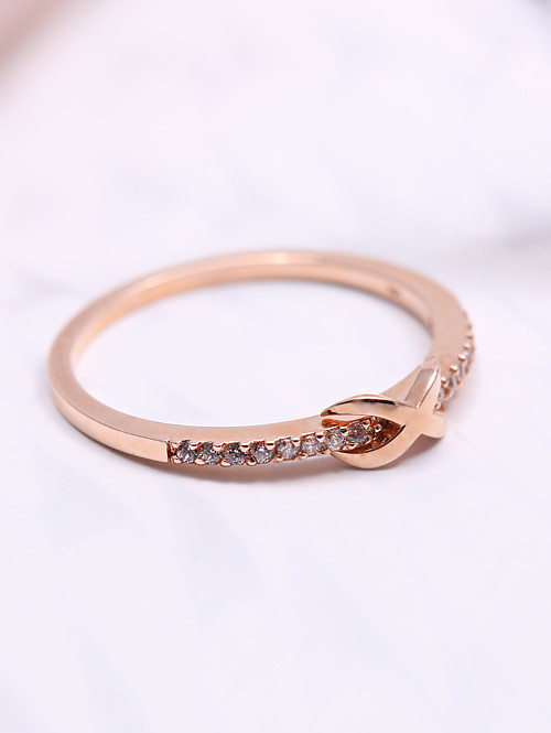 14K 18K 큐빅 X 반지