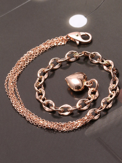 14K 18K 할로우 언발 6줄 팔찌(소)