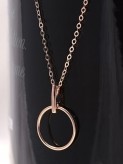 14K 18K 써클링 목걸이