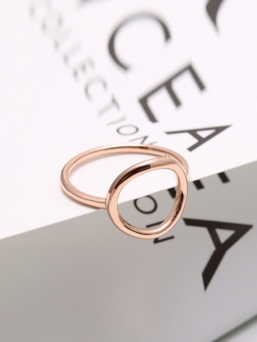 14K 18K 웨프 써클 반지