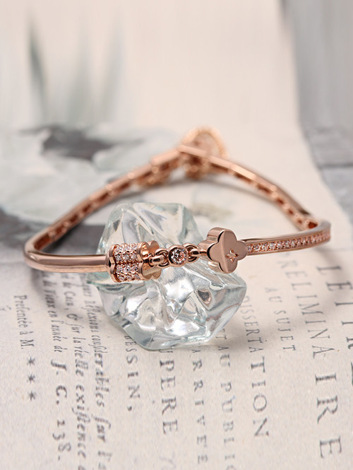 14K 18K 루시아 플라워 팔찌