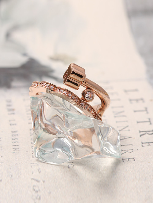 14K 18K 루시아 플라워 반지