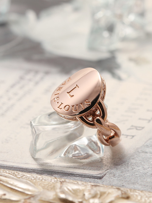 14K 18K 르망 큐빅 반지