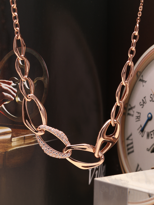 14K 18K 브니르 볼드 체인 목걸이