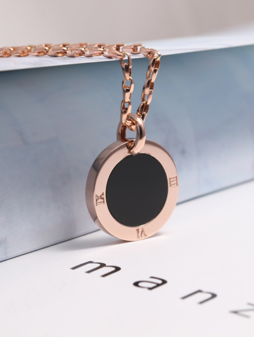 14K 18K 콰트로 로마 오닉스 팬던트 (체인별도상품)