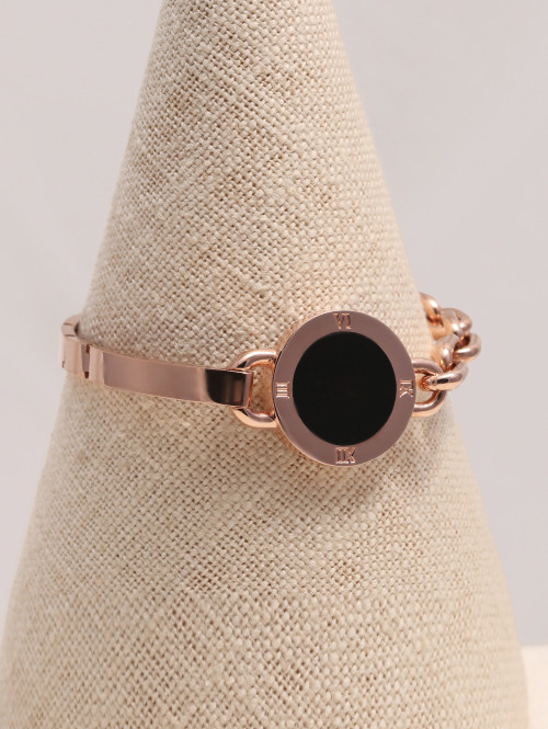 14K 18K 콰트로 로마 오닉스 팔찌