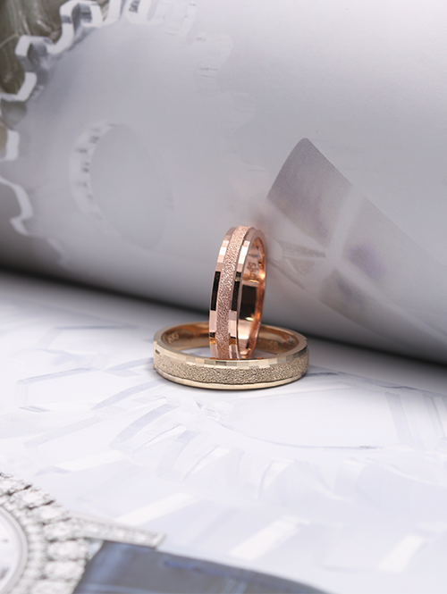 14K 18K 베티 골드컷팅 반지[소]