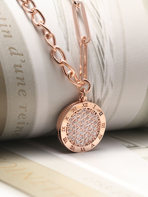 14K 18K 카모밀레 로마 목걸이