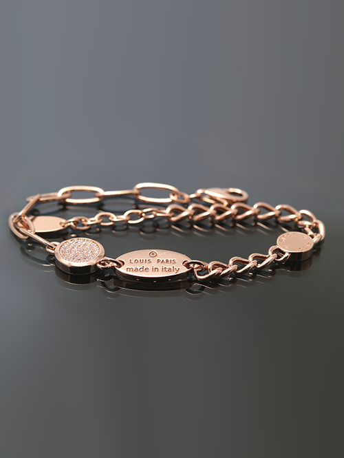 14K 18K 헤베 써클 체인 팔찌