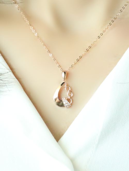 14K 18K 글로스 체인 펜던트 (체인별도상품)