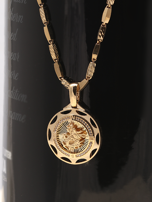 14K 18K 회전 컴퍼스 용 펜던트 (체인별도상품)