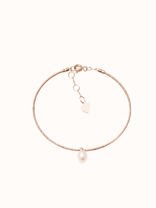 14K 바로크 진주 뱅글 팔찌