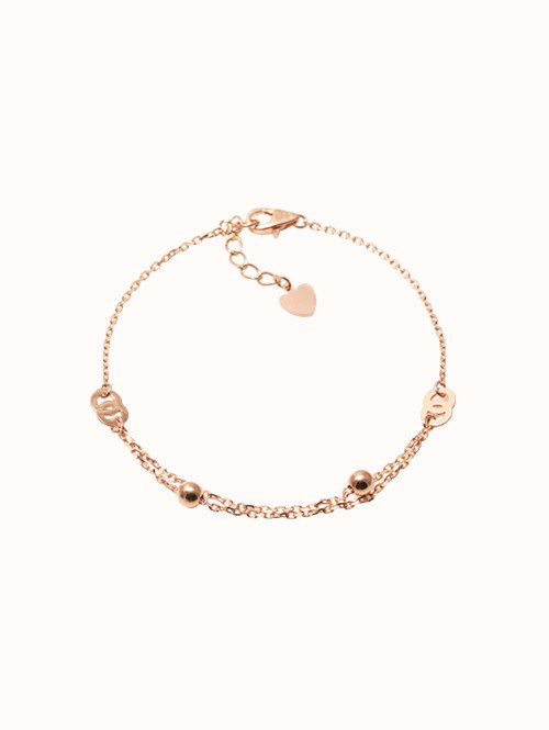 14K 18K 크리스핀 볼 팔찌