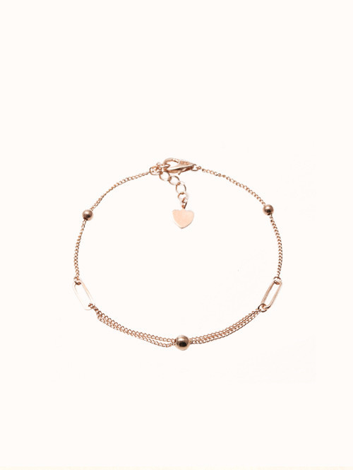 14K 18K 라키아 체인 팔찌