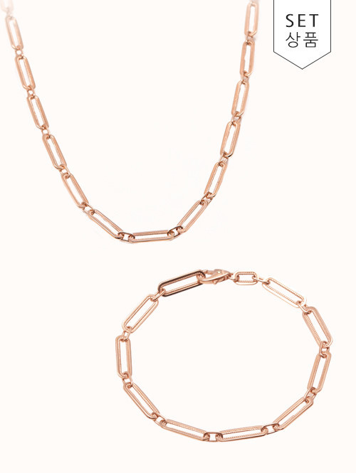 14K 18K 칼릭스 사슬 팔찌