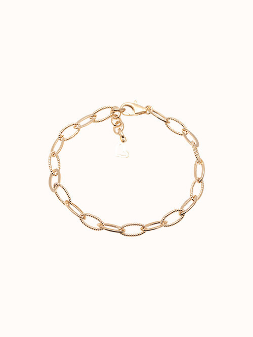 14K 18K 돌체 사슬 체인 팔찌