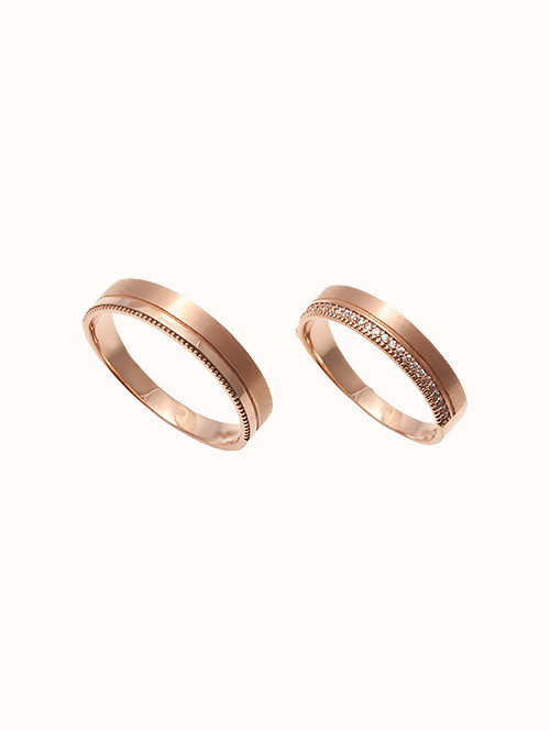 14K 18K 그라페 라인 커플링