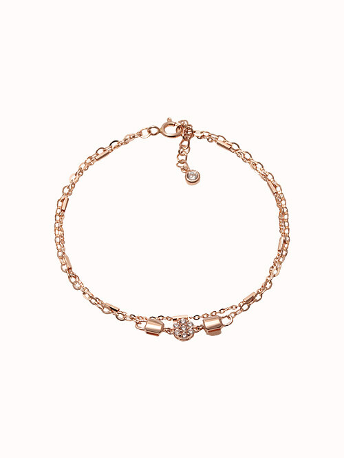 14K 18K 네레스 두줄 팔찌