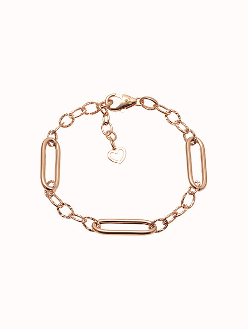 14K 18K 데몬 클립 체인 팔찌