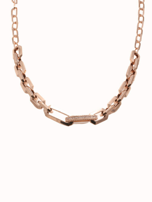 14K 18K 아트로포스 옥타곤 목걸이(볼드형)