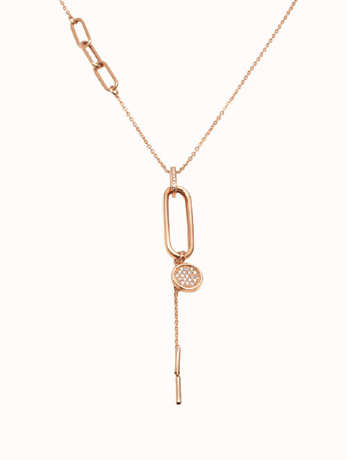 14K 18K 페레이라 롱 목걸이