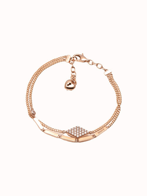 14K 18K 판타지아 두줄 팔찌