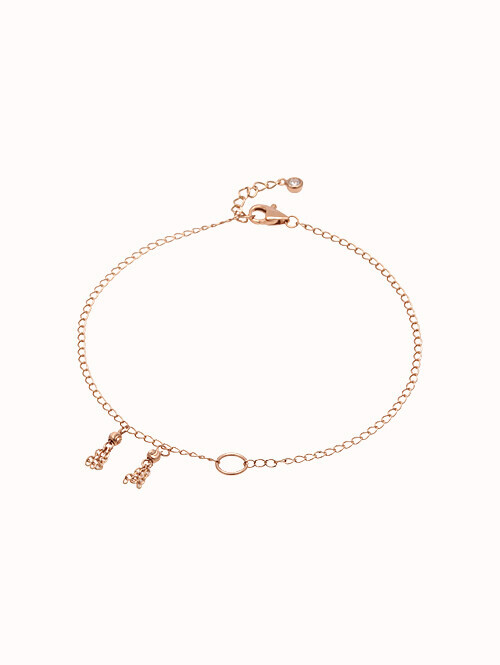 14K 18K 헤슬라 태슬 발찌