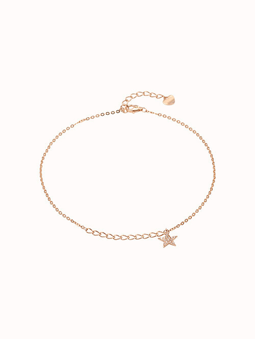 14K 18K 코리디스 스타 발찌