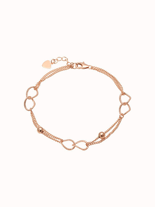 14K 18K 베스티아 로프 체인 팔찌