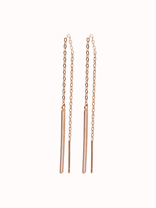 14K 18K 제네르 드롭 귀걸이