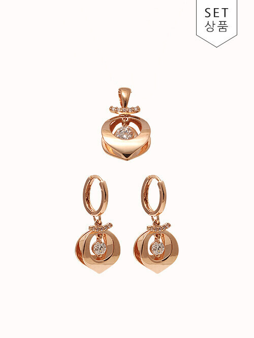 14K 18K 포렌티아 큐빅 팬던트 (체인별도상품)