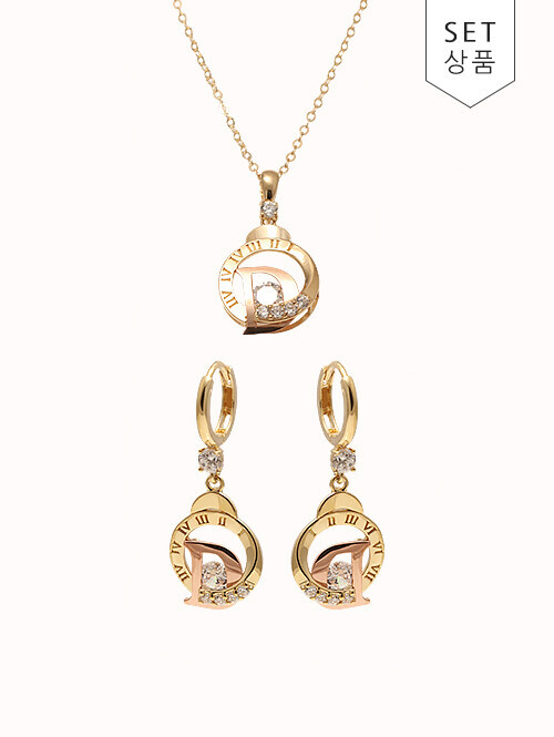 14K 18K 바리스 D 귀걸이