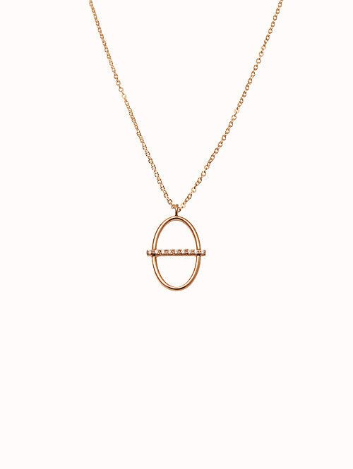 14K 18K 노베르 써클 목걸이