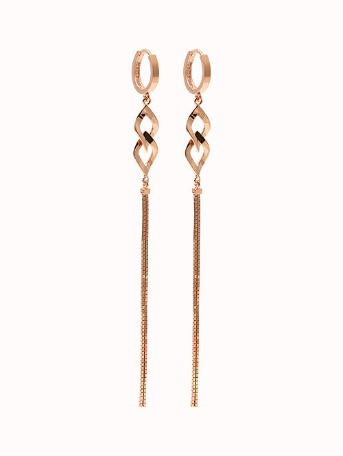 14K 18K 갓드레스 드롭 귀걸이