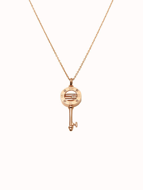 14K 18K 루키스 열쇠 목걸이