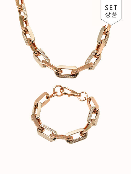 14K 18K 그랜드 글램 볼드 목걸이