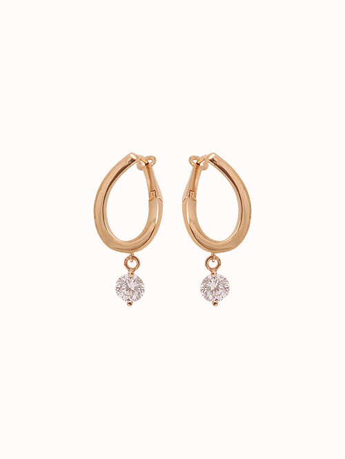 14K 18K 아리나 티어스 귀걸이