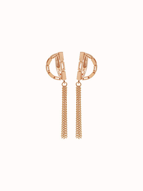 14K 18K 리루 드롭 귀걸이