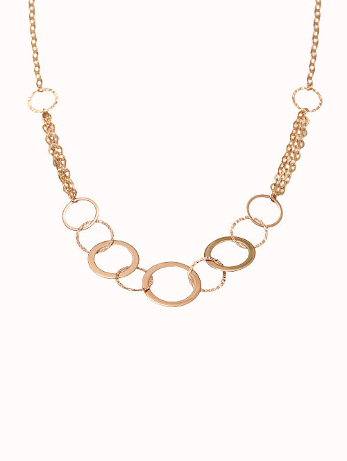 14K 18K 엘레에모 써클 목걸이
