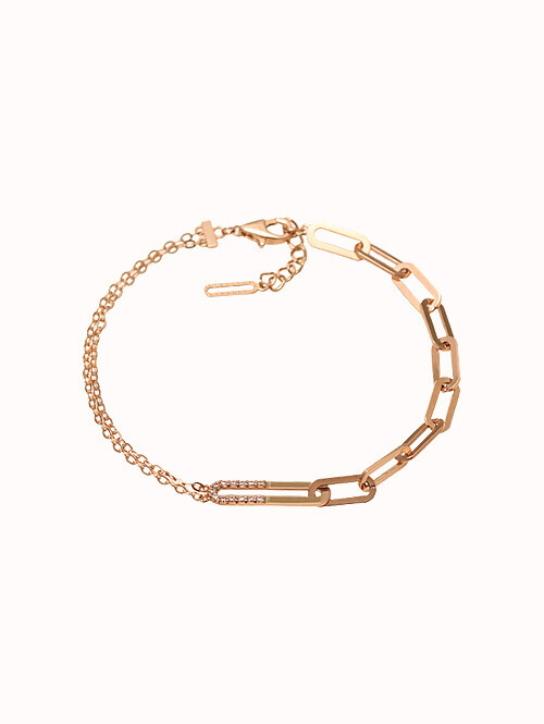 14K 18K 모리나 클립 팔찌