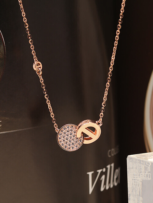 14K 18K 카리스 써클 목걸이