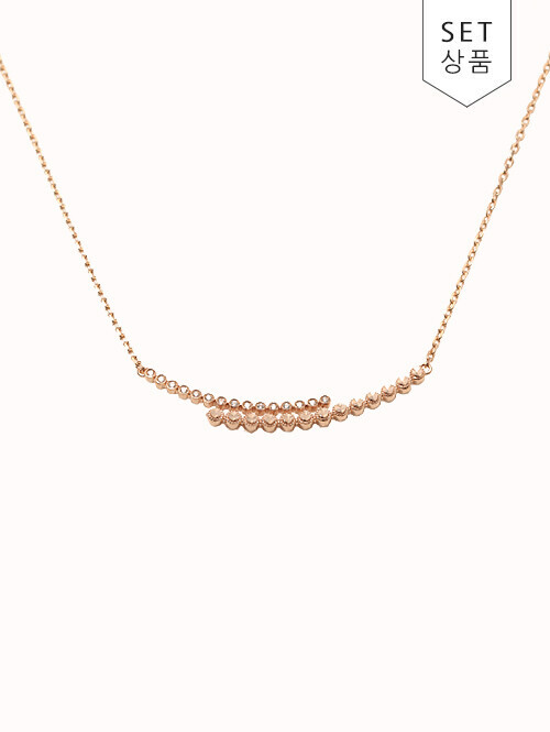 14K 18K 에게리아 일체형 목걸이