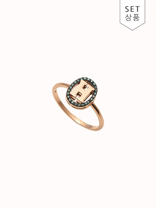 14K 18K 하타나 청다이아 반지