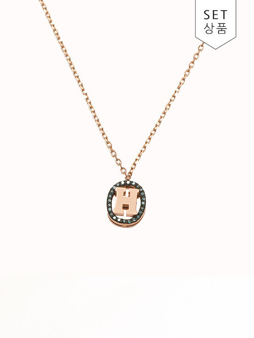 14K 18K 하타나 청다이아 목걸이