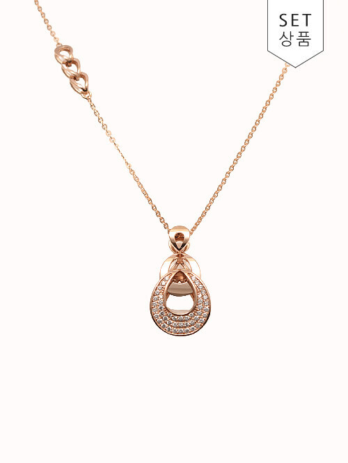 14K 18K 헤이즐 볼드 체인 목걸이