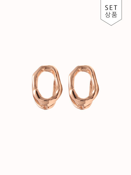 14K 18K  알레샤 써클 귀걸이
