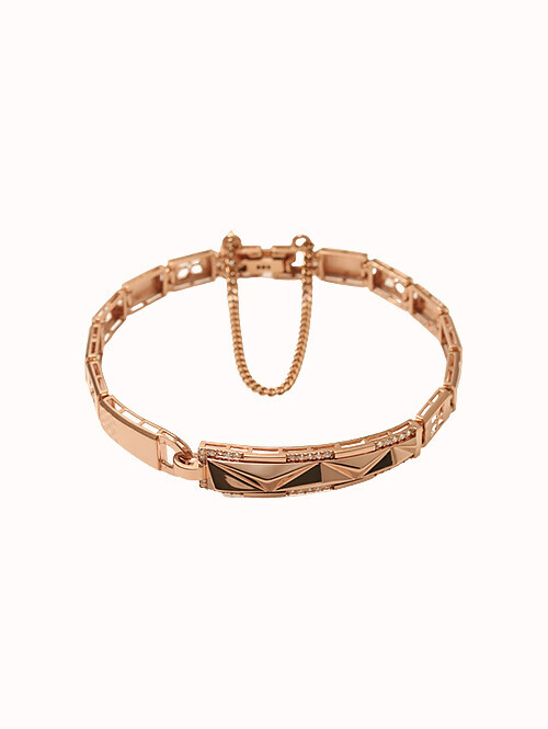 14K 18K 발렌 라운드 팔찌