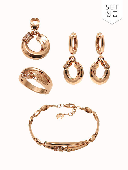 14K 18K 라니타 써클 귀걸이