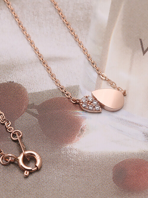 14K 18K 트리아나 티어스 목걸이